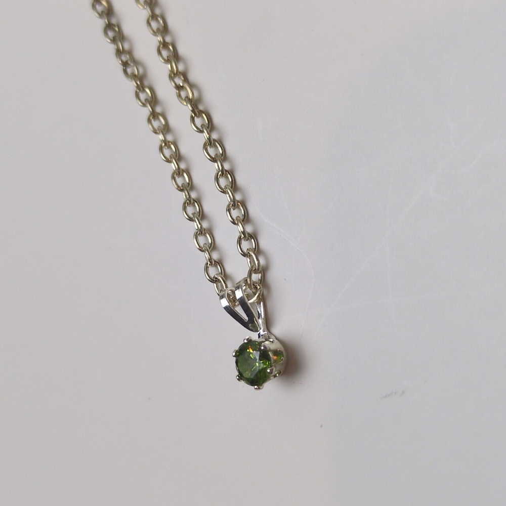 Effy Green Gemstone Gold Tone 19" Necklace New - Picture 12 of 12